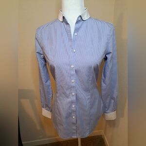 Brooks Brothers Button Up Ladies Shirt Excellent Condition Returns Accepted Sz 2